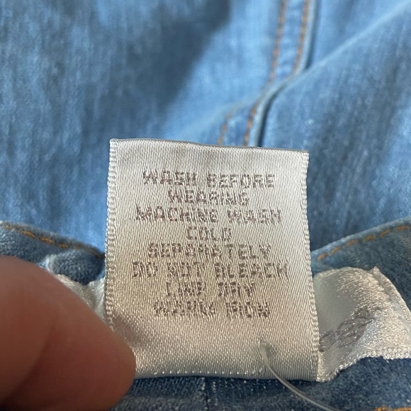 NWT Soft Surroundings Zip Flare Stretch Jeans M New! - Picture 6 of 15